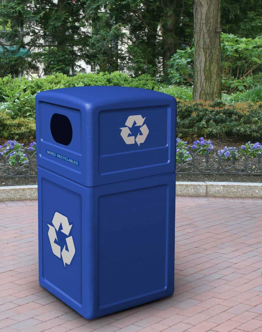 Recycling Bin - Green Zone | Commercial Zone Products