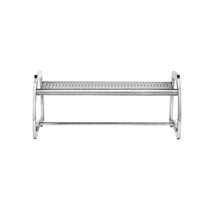 Precision Series® Stainless Steel Skyline Bench, 4-Foot