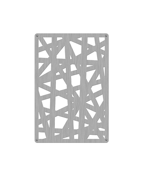Recycle42 Stainless Steel Panels, Intermingle