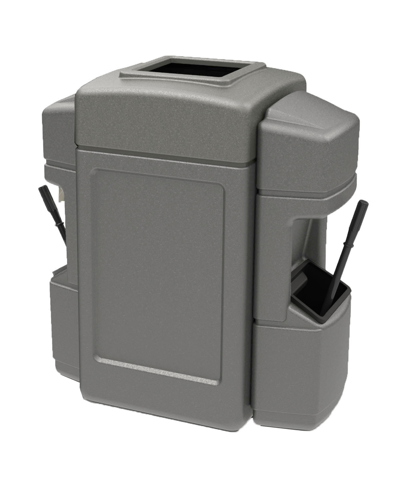 Commercial Zone Waste/ Windshield Service Center Black for sale online 