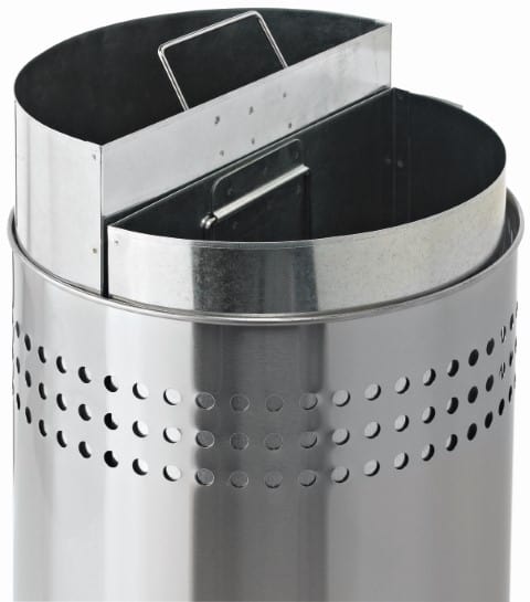 Alfresco 20 Stainless Steel Soft-Close Dual Trash Center/Recycling Bin - AXE-TC2D-SC