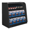 PolyTec™ Roll Top Merchandiser, 48"W x 24"D x 47"H