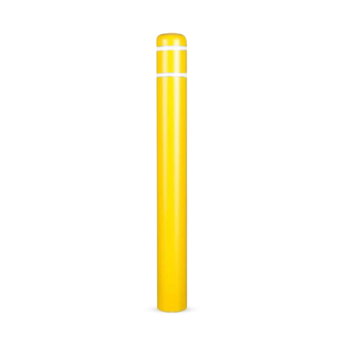 Post Guard Bollard Cover, 8 7/8″ X 72″, Flat Top, 2-Pack