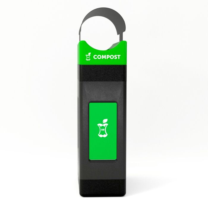 Avante™ Series, Black Trash/Recycling/Composting Container, 30-gallon Narrow - Image 7